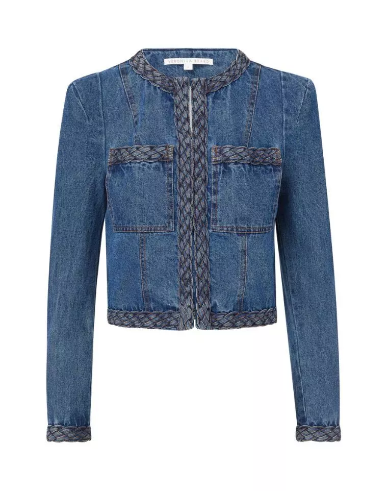 Veronica beard denim jacket cheap