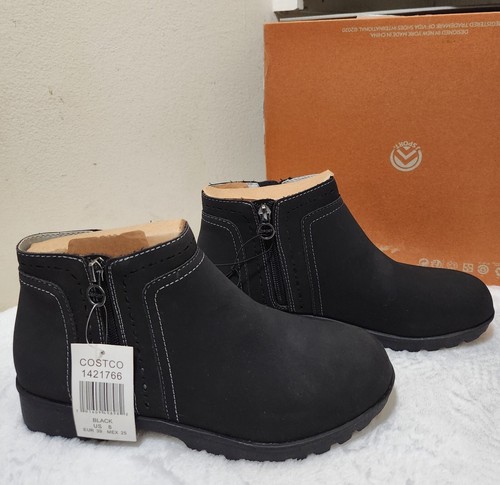 Womens black ankle boots size 8 - Picture 2 of 7