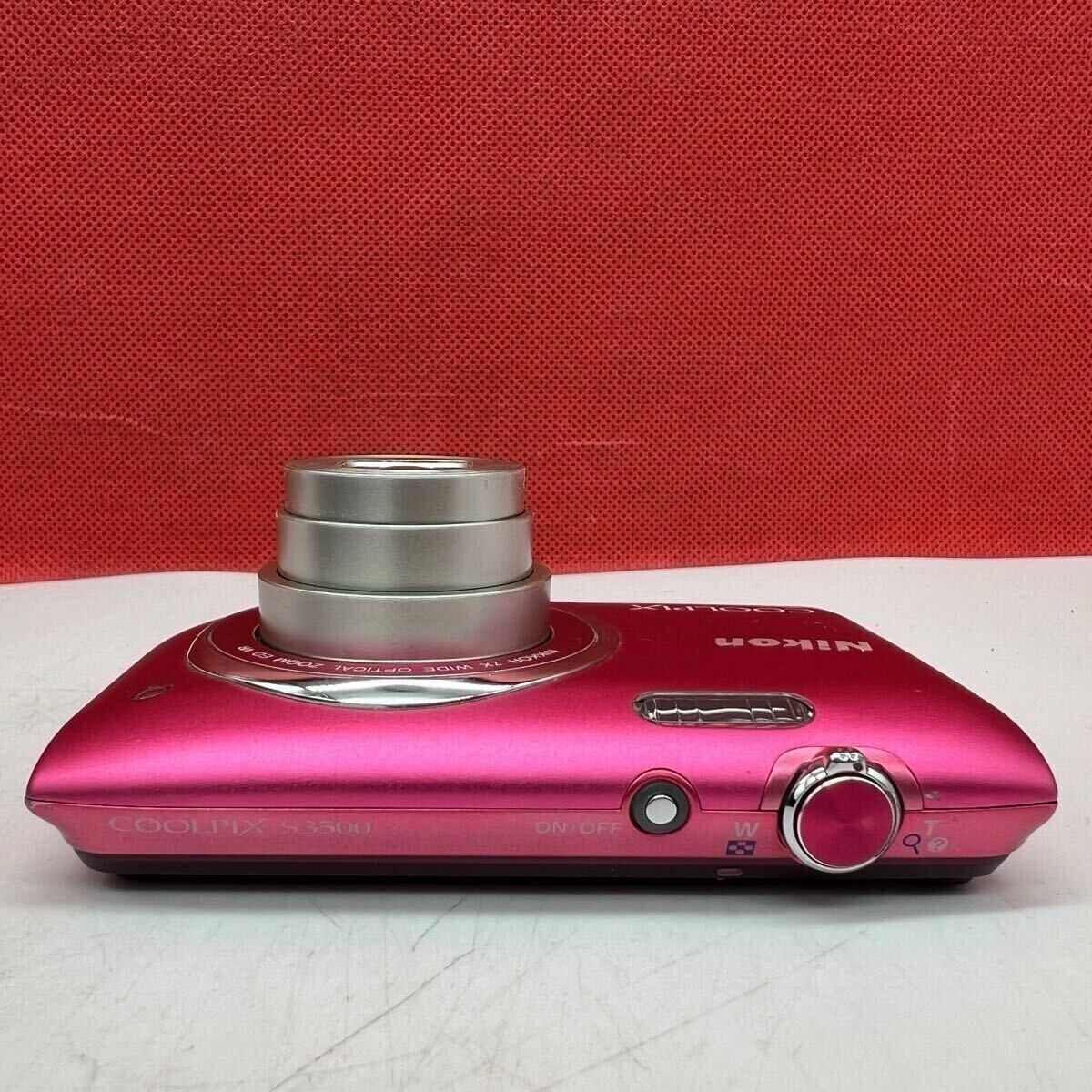 Nikon Coolpix S3500 Pink 20.0MP 7.0x Zoom Compact Digital Nikon Coolpix S3500 Pink 20.0MP 7.0x Zoom Compact Digital