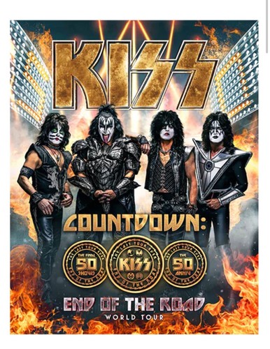 KISS END OF THE ROAD EOTR 2023 Tour Programm - Bild 3 von 3