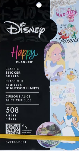 DISNEY Happy Planner Book Stickers Discs Envelope Decal Cling Access. - U PICK! - Picture 14 of 71