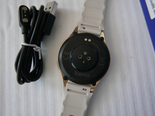 Hama SMARTWATCH 8900 Gold-Beige 3,3 cm (1.3) AMOLED 42 mm Digital Touchscre - Zdjęcie 6 z 8
