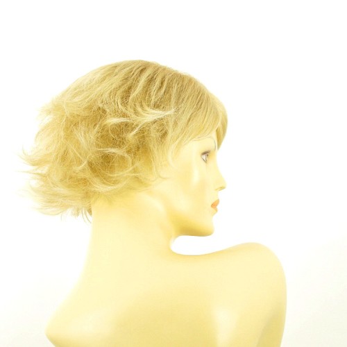 Perruque femme courte blond doré méché blond très clair LOUNA 24BT613 - Imagen 7 de 8