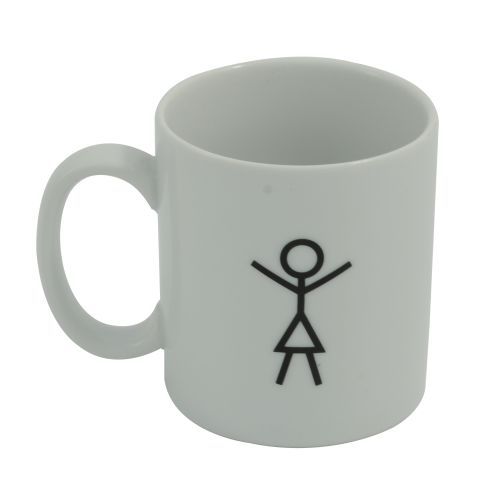 Stick Man - Mug / Cup Ceramic/ Porcelain Man, Woman, Boy, Girl - The Saint - Picture 5 of 6