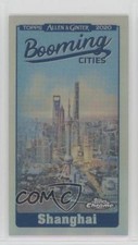 2020 Topps Allen & Ginter Chrome Mini Booming Cities Shanghai China #BCC-2