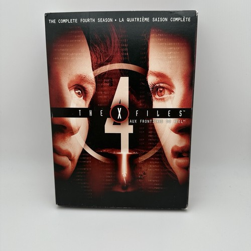 The X-FIles - The Complete Fourth Season (DVD, 2006, 6-Disc Set) Rare OOP