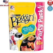 Purina Bacon Peanut Butter Dog Treats 40 oz Real Bacon Flavor Training MVP New