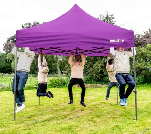 BULHAWK® 3x3m COMMERCIAL GRADE HEAVY DUTY POP UP GAZEBO MARKET STALL MARQUEE - Picture 66 of 82