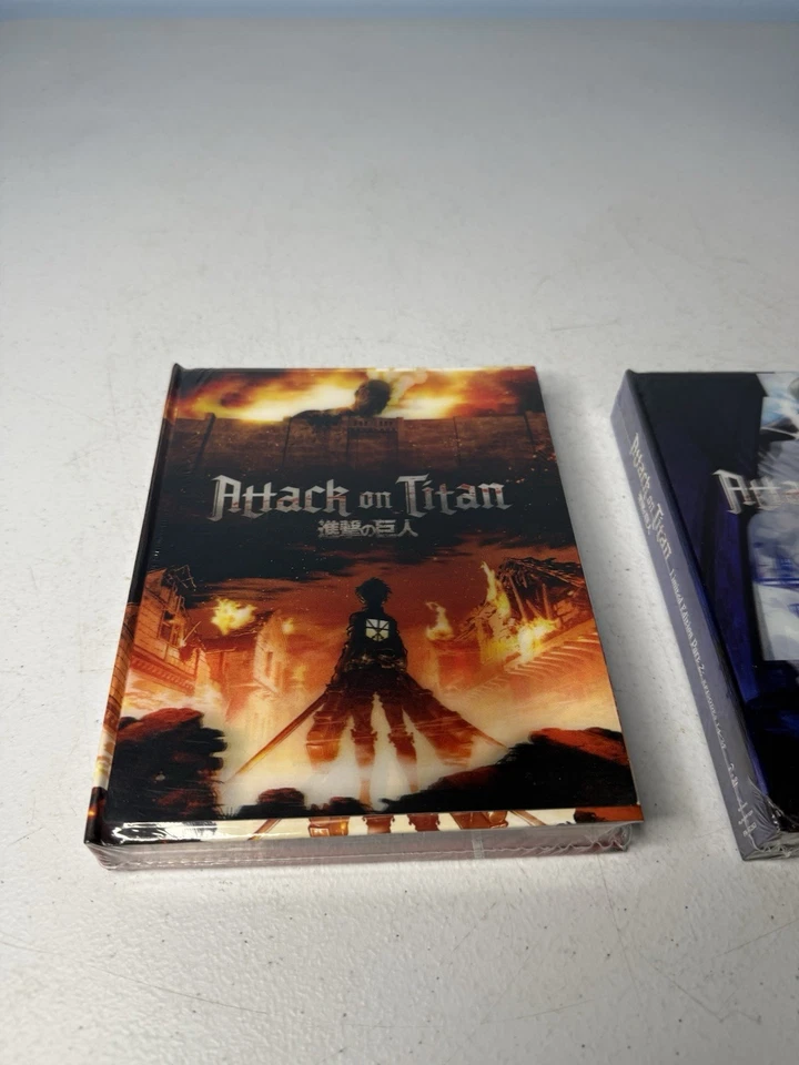 ATTACK ON TITAN PART 1 & 2 DIGIBOOK LIMITED EDITION BLURAYS [NEW] Lenticular - Image 2 of 4