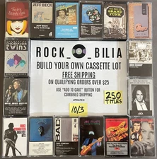 ALL GREATEST HITS BUILD YOUR LOT CASSETTE TAPES BUY $25 GET FREE SHIPPING 80S ++