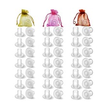 Heel Protectors for Grass, 21 Pairs, 4 Sizes, Clear Fast Ship