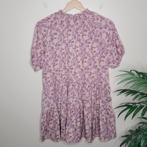 Nuevo con etiquetas Hayden | Top túnica bebé muñeca floral cachemira rosa talla mediana - Imagen 2 de 6