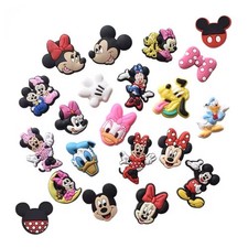 Minnie Mickey Croc Shoe Charms Set of 21