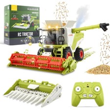Mietitrebbia Telecomandata Raccogli Grano Tritatutto Giocattolo Bambini Regalo