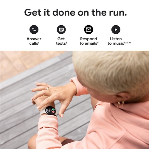Google Pixel Watch - Android Smartwatch ze śledzeniem aktywności Fitbit - Zdjęcie 3 z 6