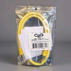 C2G 2 Ft CAT6 Snagless Shielded  Ethernet Network Patch Cable Yellow 00860