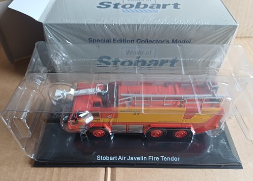 *ATLAS Ed.* 1:76 * World of Stobart * Diecast Modell.*AIR JAVALIN FIRE TENDER MIB