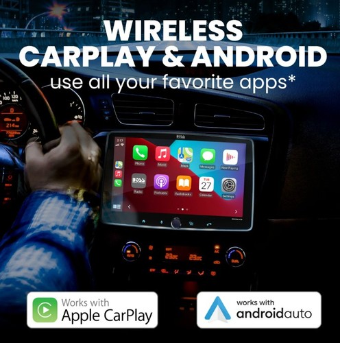 BOSS Audio Systems BVCPA10W Car Stereo – Wireless Apple CarPlay & Android Auto, - Picture 5 of 6