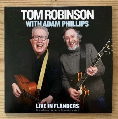 Tom Robinson with Adam Phillips Live in Flanders - Signed Copy Like New - Image 1 of 3