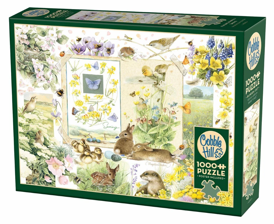 Cobble Hill Nature Journal: Spring Jigsaw Puzzle (1000 Pieces) - Image 2 of 2
