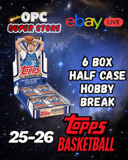 Indiana Pacers - 2025/26 Topps Basketball Hobby 1/2 Case 6 Box Break #003