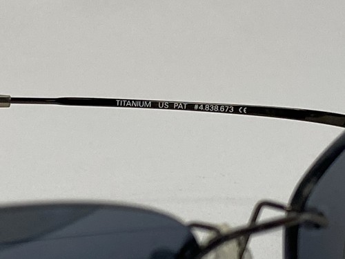 Maui Jim Wailea MJ 503 02 - Titanium Flex Sport Frame Grey Polarized Lenses SG13 - Picture 5 of 17