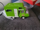 VTG 1970’s Tonka Camper RV Truck Lime Green & White Pressed Steel