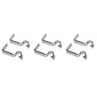 6 pcs 18-22mm Adjustable Curtain Holder Curtain Drapery Rod Bracket (Matte