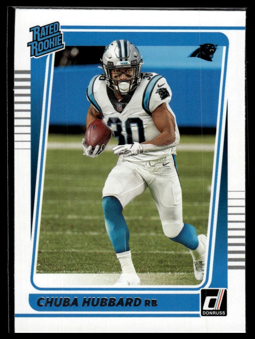 2021 Donruss #287 Chuba Hubbard