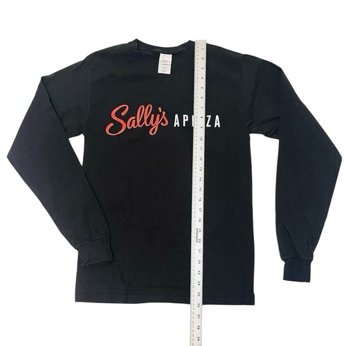 Sally’s Apizza Authentic Long Sleeve T-Shirt New Haven CT Pizza Dave Portnoy - Picture 6 of 7