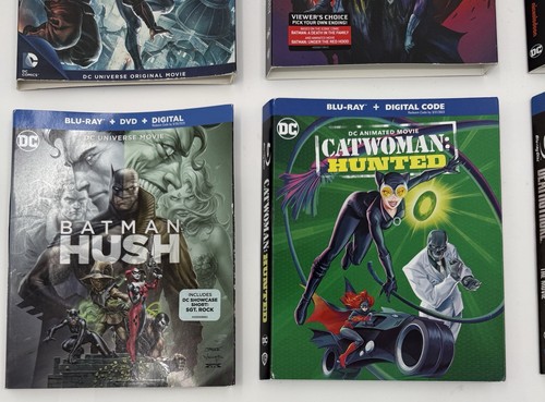 Batman Blu-ray SLIPCOVER ONLY Lot Turtles Hush Red Hood Death Son Of Phantasm DC - Picture 5 of 10