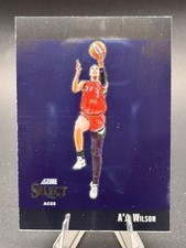 2025 Panini Select WNBA #11 A’ja Wilson Score Select Throwback