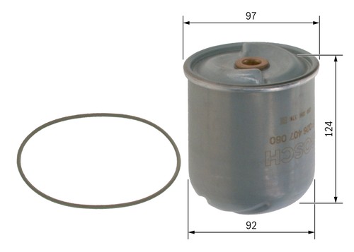 OIL FILTER F 026 407 060 FOR RENAULT TRUCKS dCi11-270/11G/11C/11E 11.1L 6cyl - Picture 6 of 13