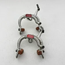 Vintage Weinmann Symetric Brake Caliper Set 813 Side Pull Silver Road Bike A64