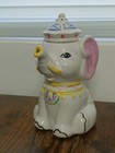 Porcelain Circus Elephant Teapot Decorative Tea Pot with Handle for Home Decor