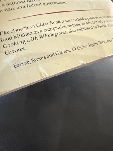 The American Cider Book: Story of America's Natural Beverage- Vrest Orton (1973) - Picture 5 of 15