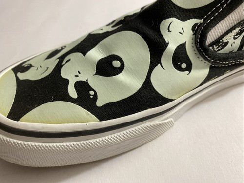 Vans Slip-On Alien Ghost Glow In The Dark Unisex Sneaker Herren 8 Damen 9,5 - Bild 10 von 14