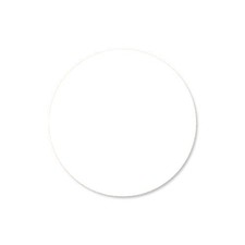Daymark Day Mark 112435 Dura Mark 1 in Round White Label