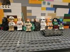 Lego Minifig Star Wars Lot, Obi Wan, Frozen Han Solo, Onaconda, Pryde, Hoth ...