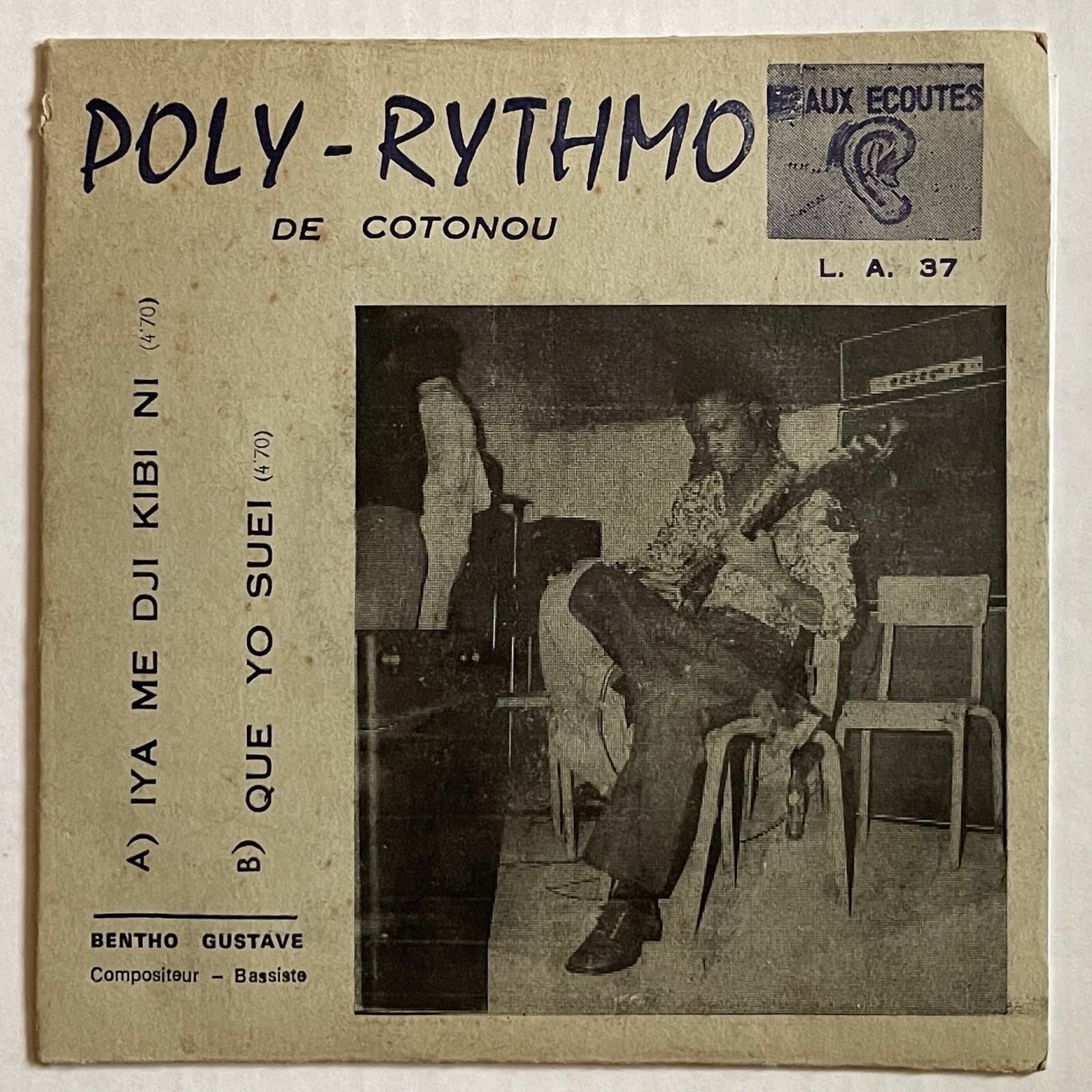 photo of Orch Poly-rythmo - Iya Me Djio Kibi Ni Heavy Afro Funk From Benin Dead Stock