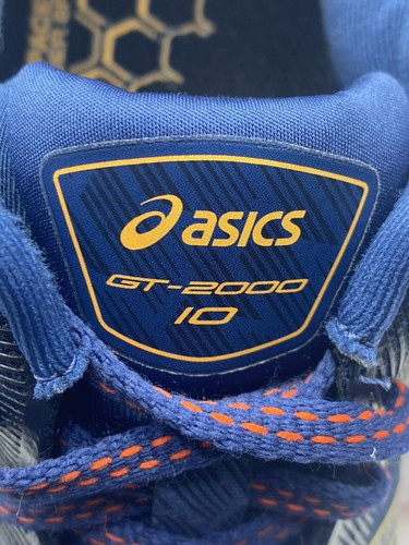 Asics GT-2000 10 Midnight Blue Citrus Running Shoes 1011B541 Men’s Size 9.5 - Picture 12 of 13