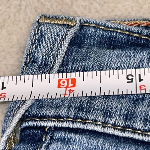 True Religion Rocco Relaxed Skinny gerades Bein Baumwollmischung Größe 33, W33 x L33 - Bild 15 von 17