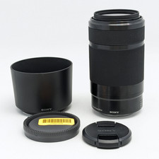 Sony SEL55210 E 55 210mm F4.5-6.3 OSS Telephoto Lens w/ Lens Hood E-Mount