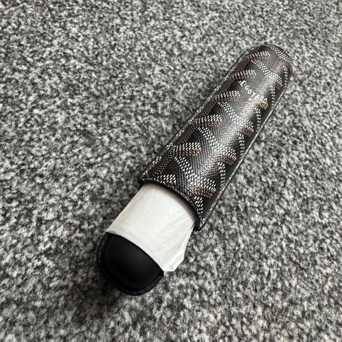 Goyard Churchill Single Black Original Zigarrenetui Cigar Case mit Box Fullset - Bild 2 von 6