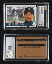 2001 Fleer Tradition Ichiro Suzuki #452 CSG 10 Gem Mint Rookie RC HOF