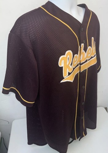 Vintage Rebels Majestic Baseball Trikot Größe XXLarge extrem selten - Bild 4 von 9