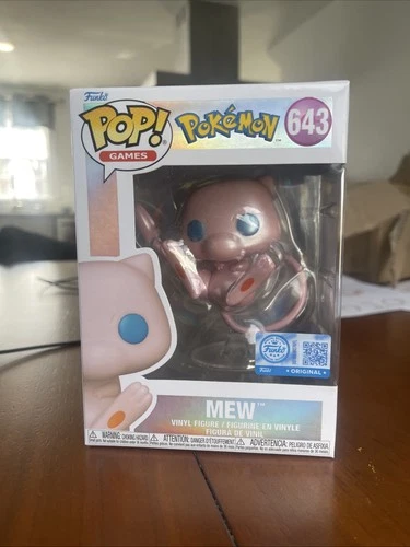 Mew Pearlescent Pop! Vinyl Figure by Funko (Pokemon Center Exclusive)