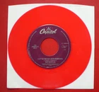 Beatles  RARE / LUCY IN THE SKY WITH DIAMONDS  MINT RED VINYL JUKE BOX 45  FAB 4