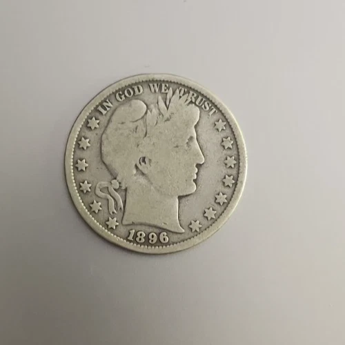 1896-P Barber Half Dollar — photo from the most recent tracked eBay sale