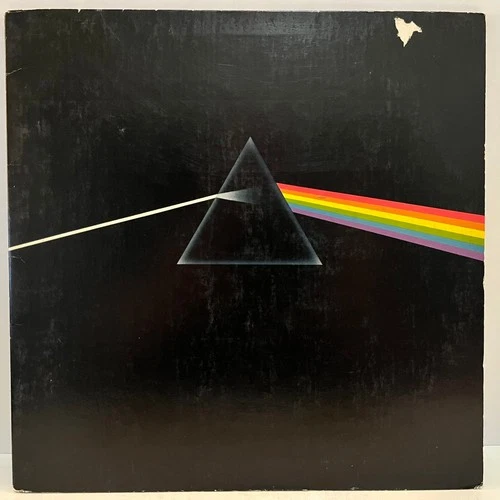 PINK FLOYD - Dark Side Of The Moon (1973 LA Pressing) - 12" Vinyl Record LP - VG